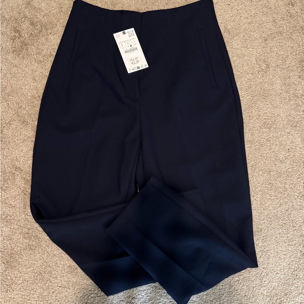NWT Zara tailored pant - navy